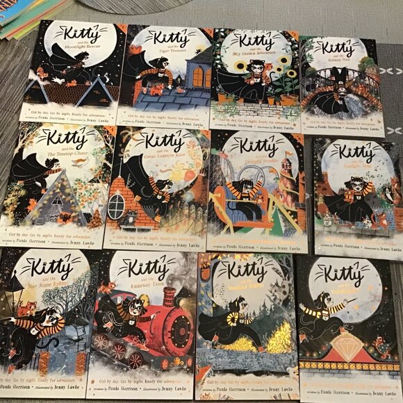 New Kitty Book Series Lot of 12--Homeschooling - Picture 1 of 4